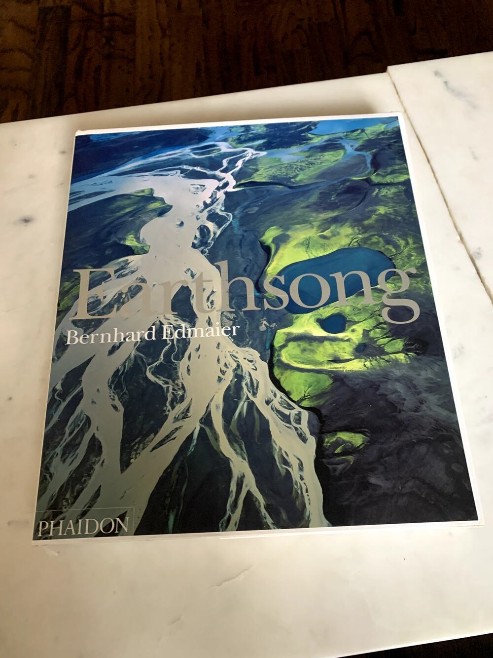 Earthsong Bernhard Edmaier Phaidon 2004 Hardcover Large Format Photography Book
